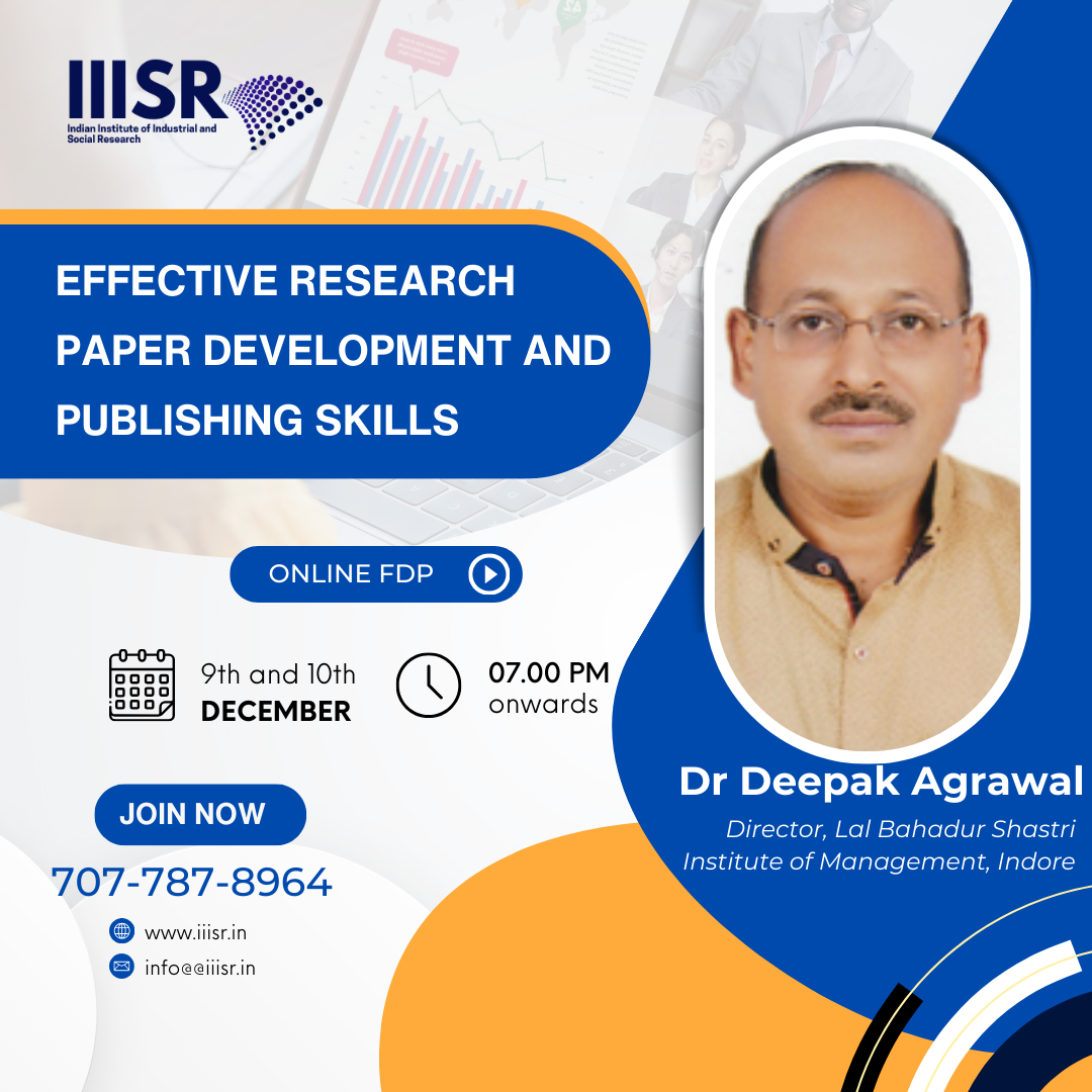 Effective Research Paper Development and Publishing Skills