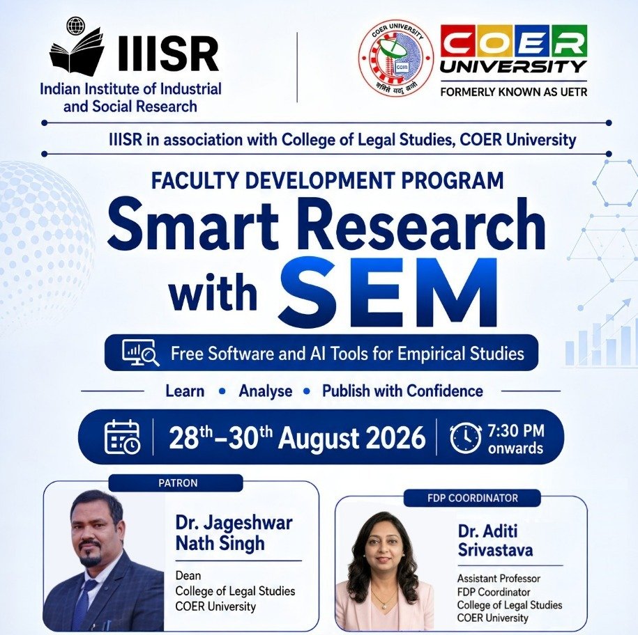 Smart Research with SEM FDP poster