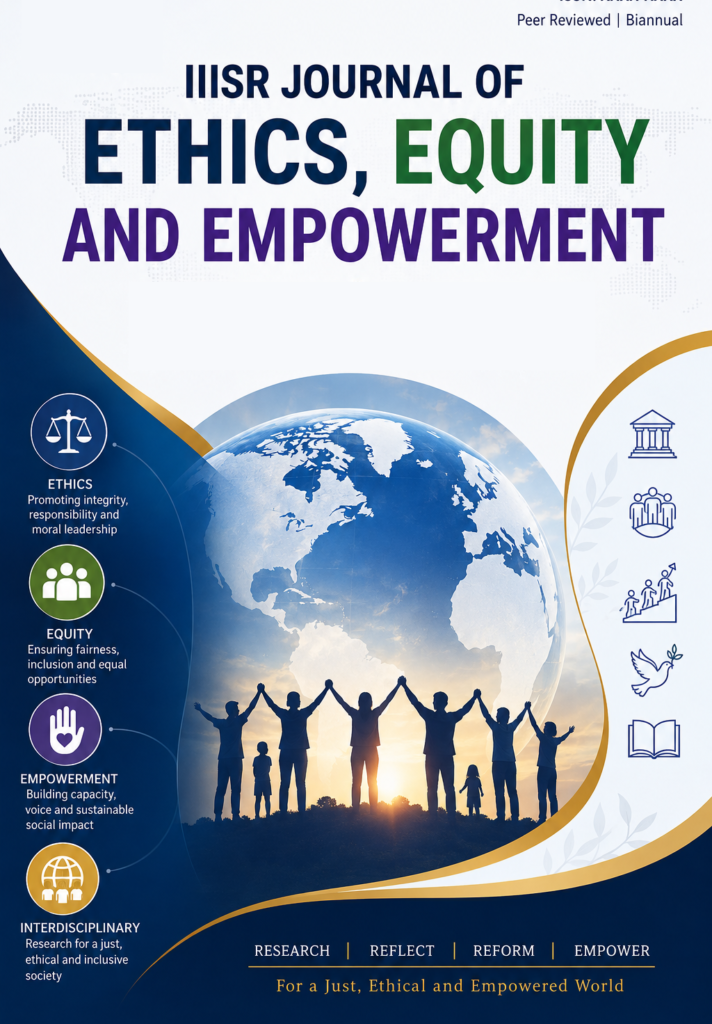 IIISR Journal of Ethics, Equity and Empowerment cover
